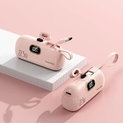 up New Arrivals 🔋 – Limited Time Offer ✨ Mini 5000mAh Portable Power Bank