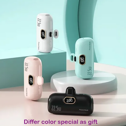 up New Arrivals 🔋 – Limited Time Offer ✨ Mini 5000mAh Portable Power Bank