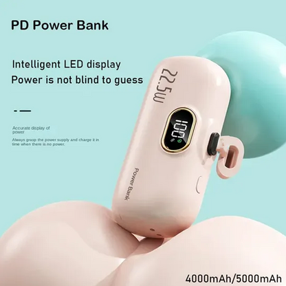 up New Arrivals 🔋 – Limited Time Offer ✨ Mini 5000mAh Portable Power Bank