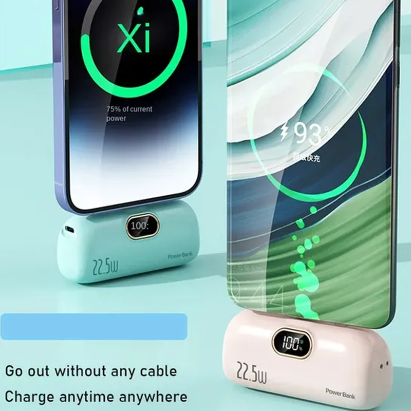up New Arrivals 🔋 – Limited Time Offer ✨ Mini 5000mAh Portable Power Bank