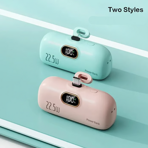 up New Arrivals 🔋 – Limited Time Offer ✨ Mini 5000mAh Portable Power Bank