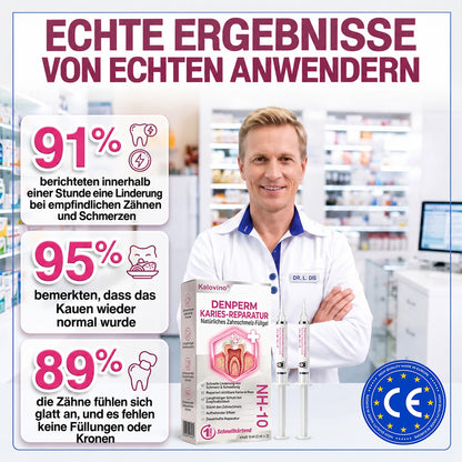 🦷 Kalovino® Zahnschmelz Pflege Gel – Für starke & empfindliche Zähne