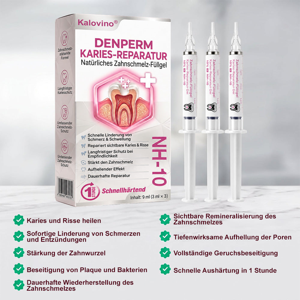 🦷 Kalovino® Zahnschmelz Pflege Gel – Für starke & empfindliche Zähne