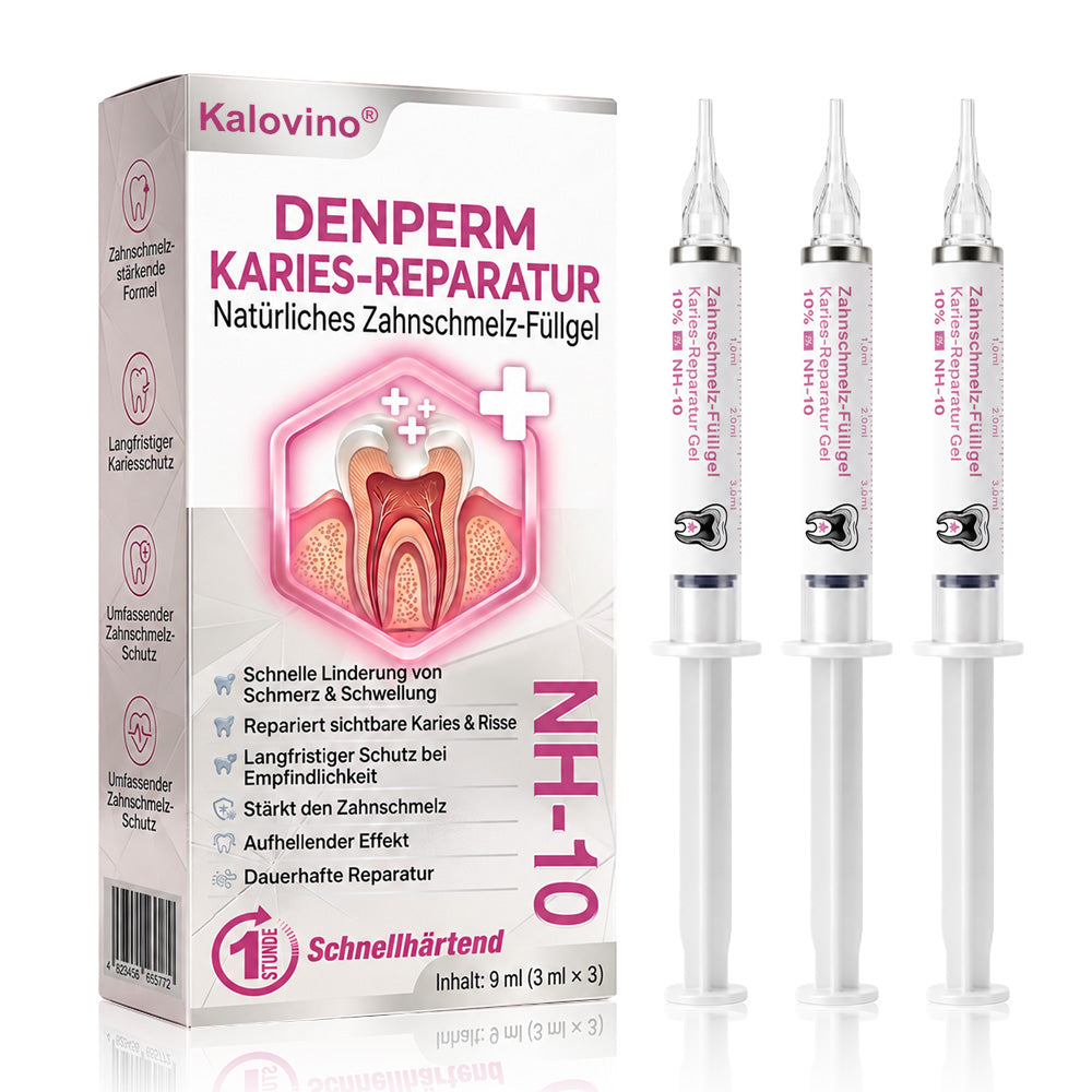 🦷 Kalovino® Zahnschmelz Pflege Gel – Für starke & empfindliche Zähne