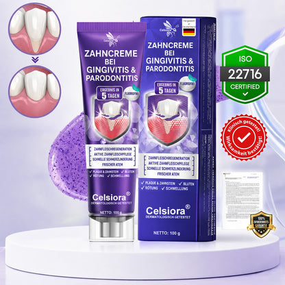 🌿Celsiora® GingivaCare Zahnpasta mit Bienengift – Intensive Zahnfleischpflege bei Gingivitis & Parodontitis
