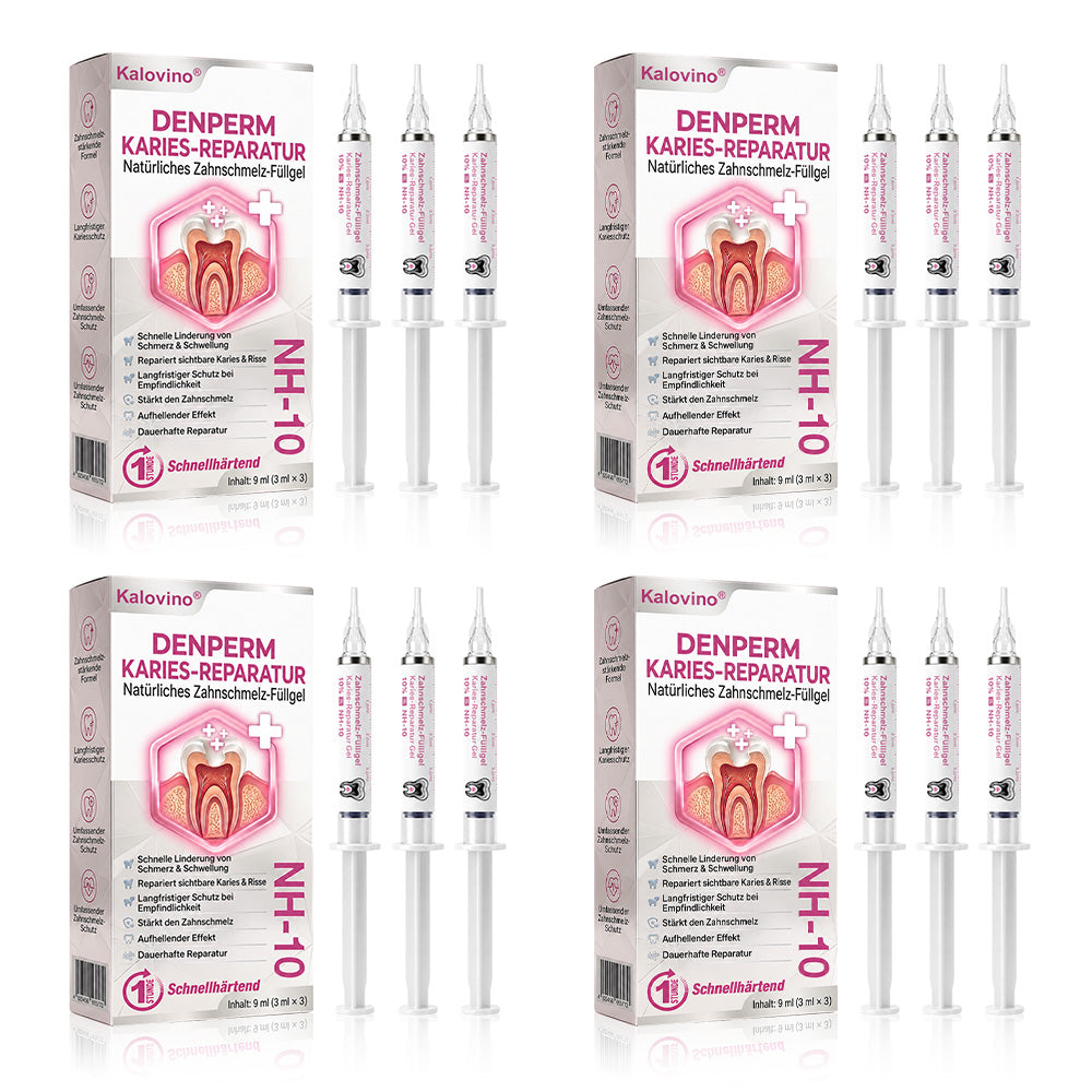 🦷 Kalovino® Zahnschmelz Pflege Gel – Für starke & empfindliche Zähne