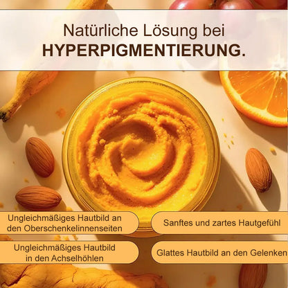 🌿 Kalovino® Kurkuma-Körperpeeling gegen raue & trockene Haut
