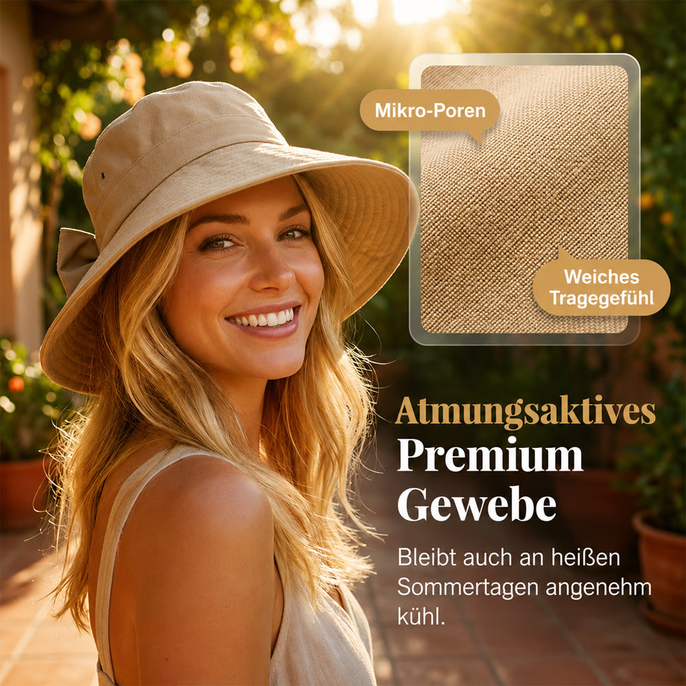 up Nur für kurze Zeit: 50 % Rabatt! ✨Damen Sonnenhut mit Schleife – Breiter Rand für stilvollen Sonnenschutz 🎀