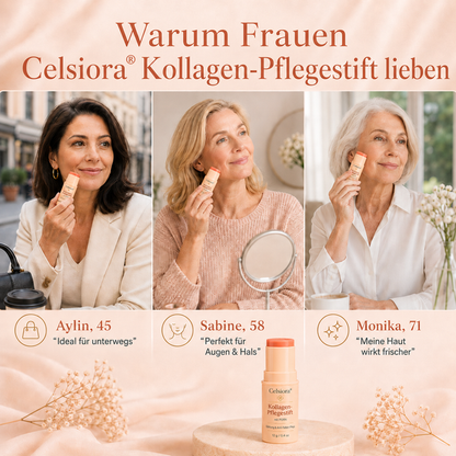 Celsiora® Kollagen-Pflegestift mit PDRN – Sofortpflege für Trockenheitsfältchen