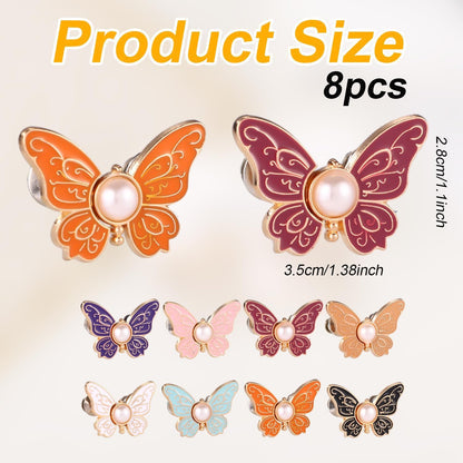 up 8Pcs Butterfly Waist Tightener Clips