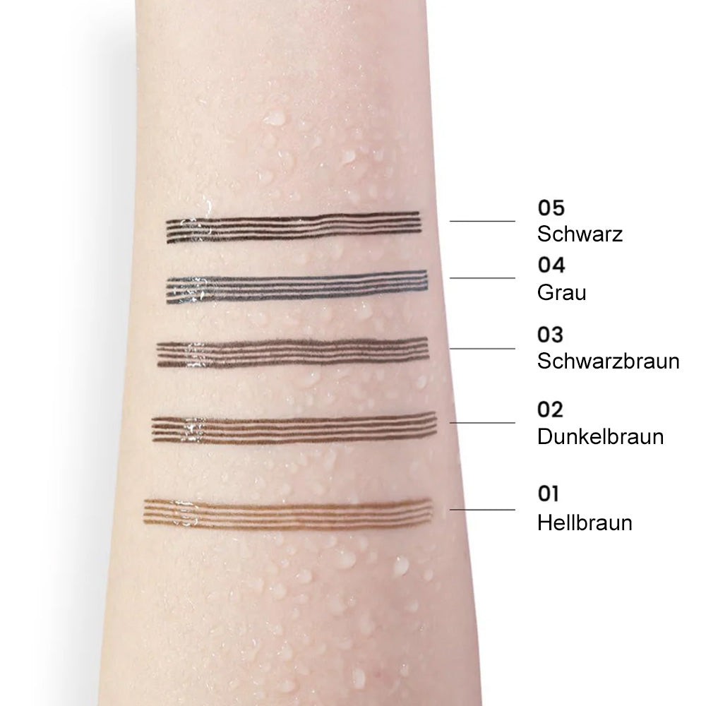 🆙4-Zinken Microblading-Stift für Brauen & Bärte – Wasserfest, wischfest & natürlicher Look
