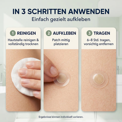 🌿 Kalovino® Effektive botanische Mikronadel-Pflaster zur gezielten Pflege kleiner Hautanhängsel