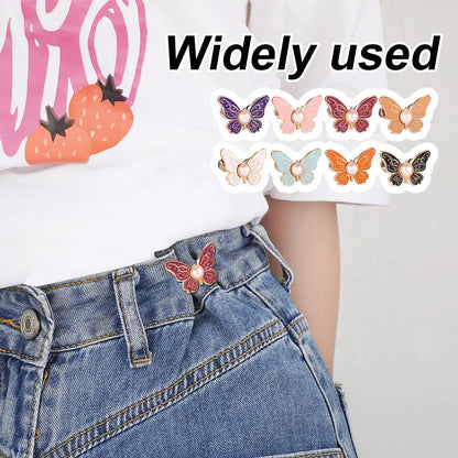 up 8Pcs Butterfly Waist Tightener Clips