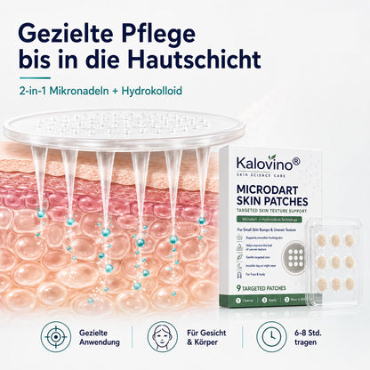 🌿 Kalovino® Effektive botanische Mikronadel-Pflaster zur gezielten Pflege kleiner Hautanhängsel