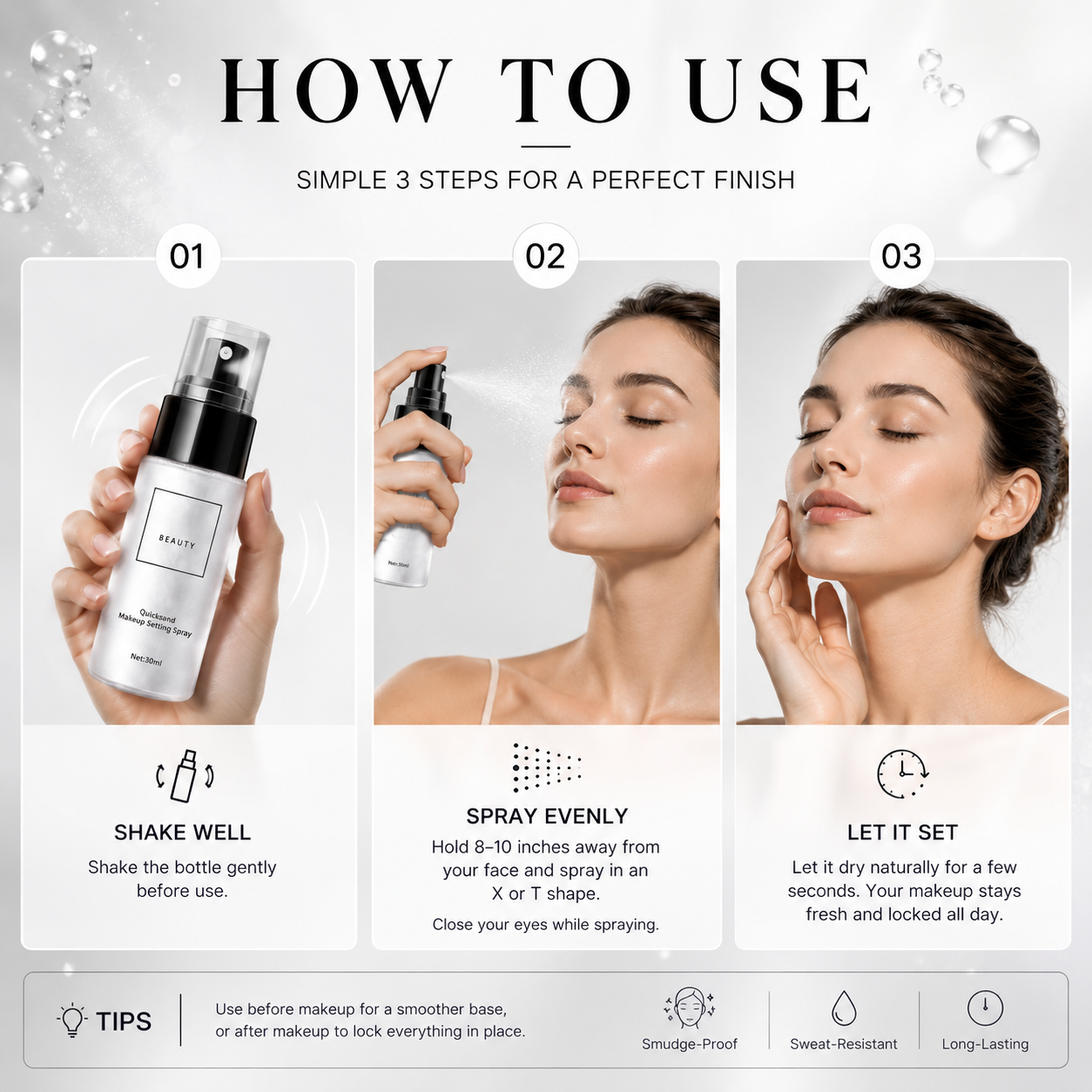 up🥳2026 TOP-ANGEBOT🥳 Mattierendes wasserfestes Make-up-Fixierspray