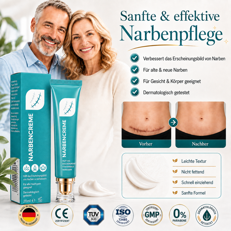🌿✨ Kalovino® Narbencreme – Für sichtbar glattere Haut