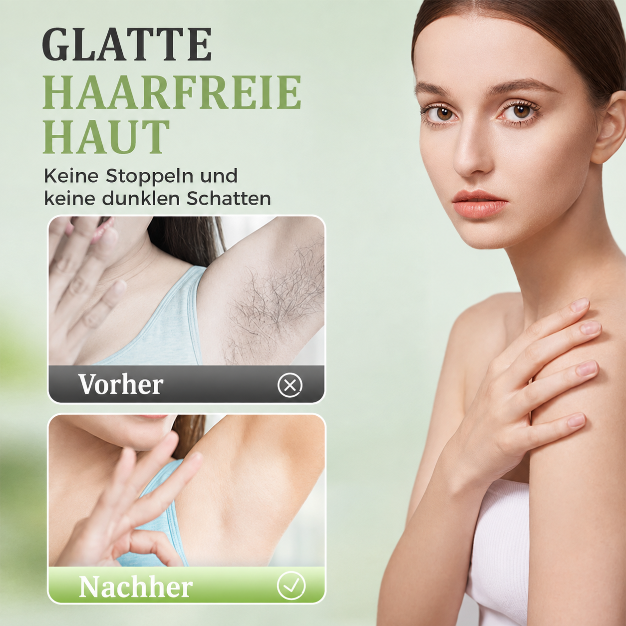 up  Kalovino® Sanfte Haarentfernungscreme für empfindliche Haut