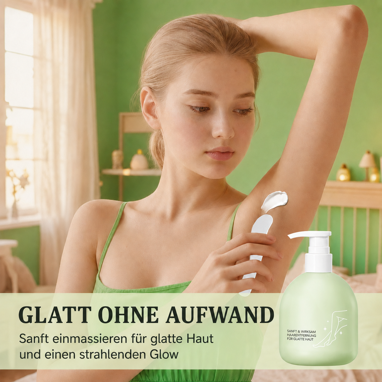 up  Kalovino® Sanfte Haarentfernungscreme für empfindliche Haut