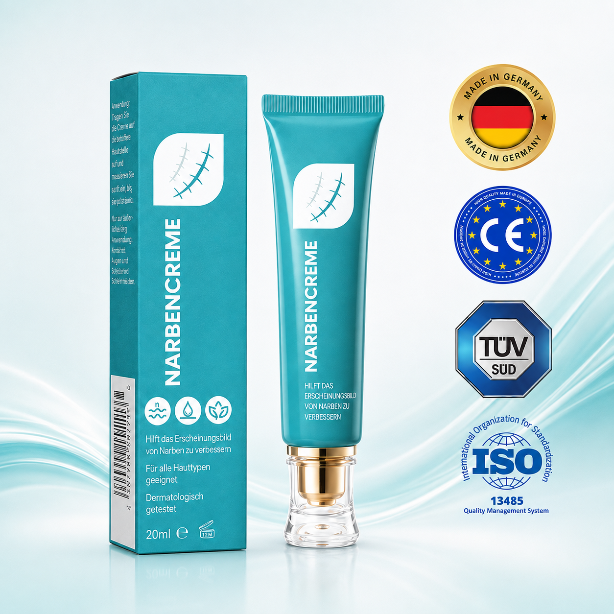🔥🔥🔥 Kalovino® Narbencreme – Für sichtbar glattere Haut