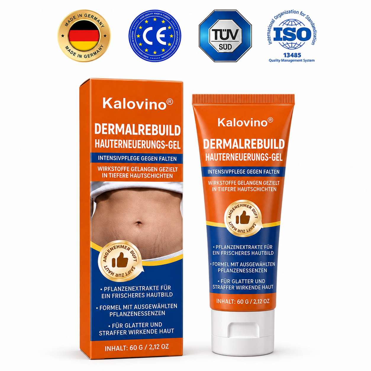 💚 ✨Kalovino®Intensiv-Hauterneuerungs-Gel – für straffer & glatter wirkende Haut
