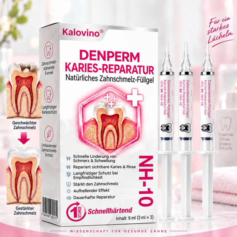 🦷 Kalovino® Zahnschmelz Pflege Gel – Für starke & empfindliche Zähne