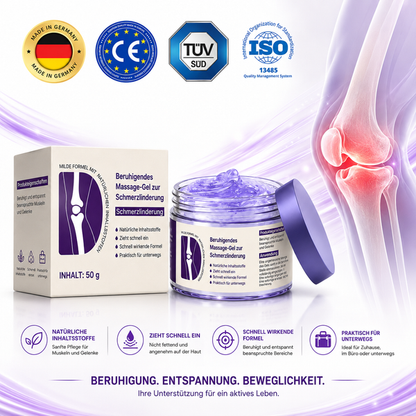 🌿Kalovino® Knochen- & Gelenk-Komfort Gel - Zur Unterstützung bei Gelenk- und Muskelschmerzen, Steifigkeit und Schwellungsgefühlen durch tägliche Belastung, rheumatische Beschwerden und Gicht.